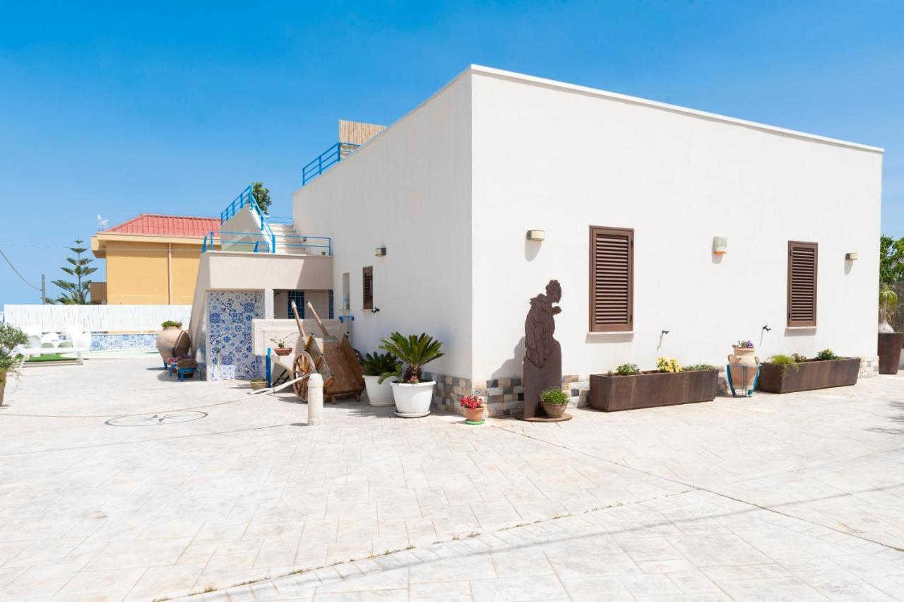 Villa Con Piscina Alcamo Marina Buitenkant foto